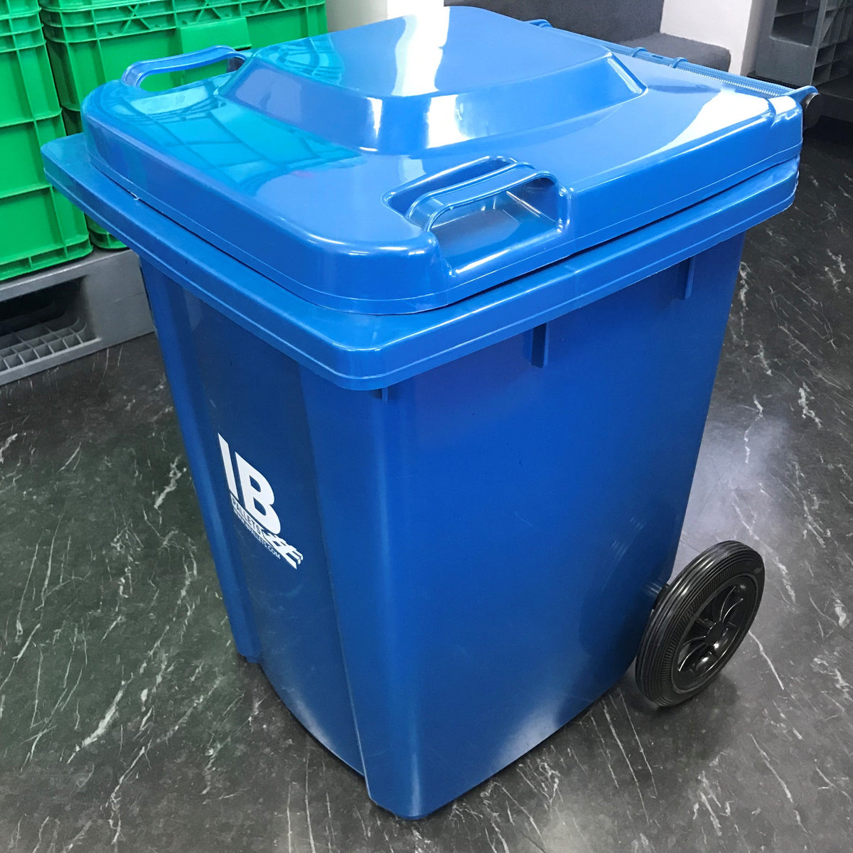 80 L Wheelie Bin | Compact HDPE Waste & Storage Bin | Short Height Design | ON SPECIAL NOW