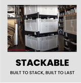 Used Pallet Crates | Folding Solid & Vented Pallet Boxes | Heavy-Duty 750 L Capacity