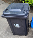 80 L Wheelie Bin | Compact HDPE Waste & Storage Bin | Short Height Design | ON SPECIAL NOW