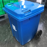 80 L Wheelie Bin | Compact HDPE Waste & Storage Bin | Short Height Design | ON SPECIAL NOW